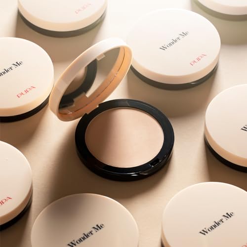 Pupa Milano Wonder Me Powder-no-Powder - Setting Powder Reduces Pores - Makes Skin Texture Smoother and Firmer - Talc Free - 040 Sand - 0.22 oz
