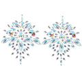 Rhinestone Face Gems Body Jewelry Stickers Rhinestone Women Bra Breast Pasties Carnival Party Body Stickers