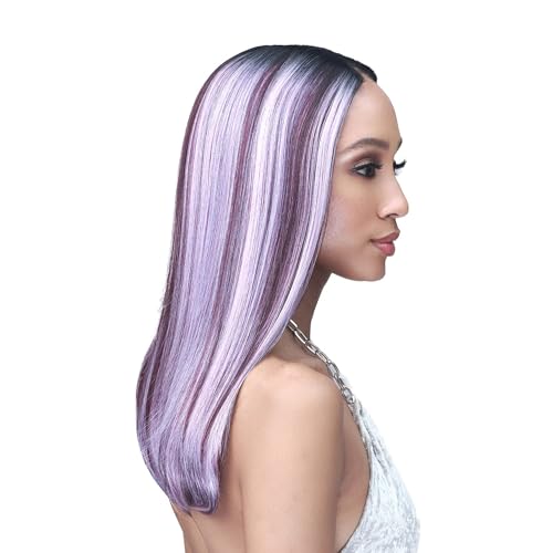 Bobbi Boss HD Lace Front Wig MLF652 Oh Baby Transparent Lace 5 inch Deep Part Priscilla (TF1B/BRTOR)