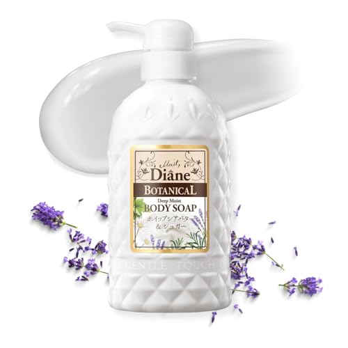 Moist Diane Botanical Organic & Natural Body Wash for Women & Men, Hydrating & Deep Moisturizing Body Soap/Gel Pump, Paraben-Free for Baby, Kids, Sensitive Skin, Dry Skin,Honey Orange Scent 16.9 fl oz