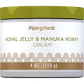 Piping Rock Royal Jelly Face Cream | 4 oz | with Manuka Honey | Non-GMO, Gluten Free