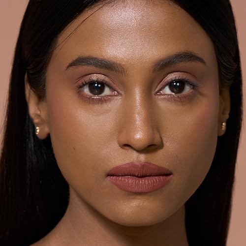 KIRO Non-Stop Airy Matte Liquid Lipstick - Toffee Truffle (Midtone Brown) | Super-Pigmented, Long-Lasting, Hydrating | Waterproof, Smudge-Proof, Lightweight | Infused with Avocado & Apricot Oil | 5ml