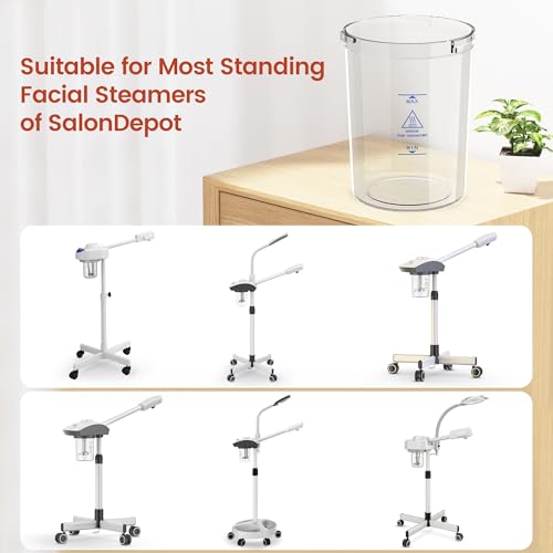 SalonDepot Water Jar for Facial Steamer Universal Plastic Water Cup
