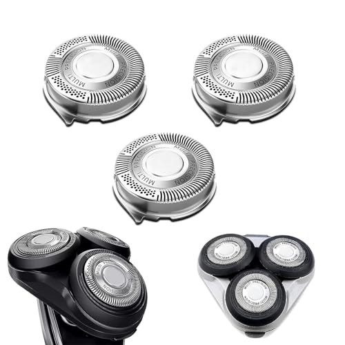 SH50 Compatible Replacement Head Compatible with Philips Norelco Series 5000 Shavers | S5000/S6000/S5100/S5500 Models | (3 pcs)