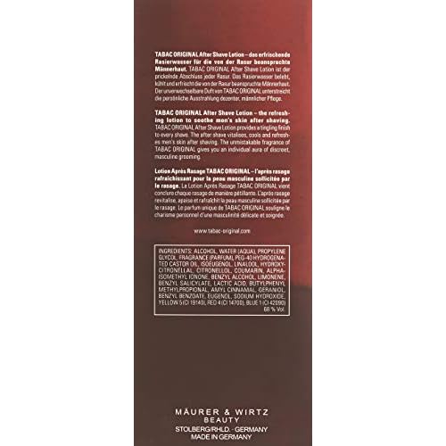 Tabac Original By Maurer & Wirtz For Men. Aftershave 10.1 Oz. (Pack of 2)