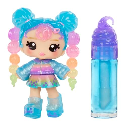 Yummiland Lip Gloss Doll - Britney Boba, with DIY Lip Gloss Kit, Ages 4+