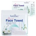Travel Pack Disposable Face Towel, Individually Packed Each Re-sealable Bag Contains 5 Dry Towels, Makeup Remove and Face Wash, Business Trip, Camping, Fitness, Yoga (5 Pack, 25 Towels)