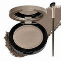 Cool-Toned Grey Contour Powder Palette with Mirror & Makeup Brush Set ? Long-Lasting Taupe Matte Finishing for Fair Pale Skin, Multi-Purpose Nose & Face Sculpting Kit, Travel-Friendly Compact