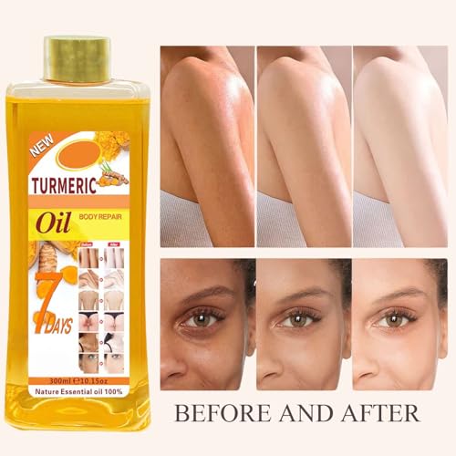 MILEDY Soft 7 Oil, Soft 7 Turmeric Oil for Skin, S oft 7 Turmeric O il, Moisturizing Face and Body, Suitable All Skin Types