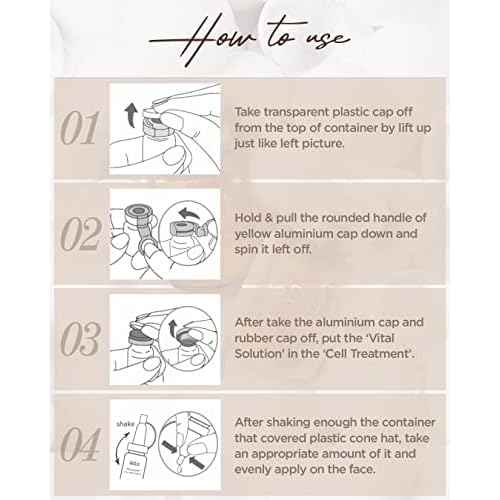 GD11 Premium Rx Cell Exosome Treatment | Premium Home Aesthetic Skin Care Set for Skin Regeneration Serum | Anti-Wrinkle and Anti-Aging Face Ampoule for Elasticity Care, 3 Pairs (0.1oz. + 0.2 fl.oz.)
