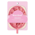 dearcloud Gentle Cleanse Exfoliating Set ? Double-Sided Loofah & Shower Scrubber ? Reusable Exfoliating Body Scrubber & Body Scrubber Exfoliator (Pink)