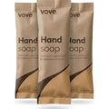Vove Hand Soap Refills 3-Pack, Mandarin, Geranium & Cedarwood, Powder-to-Gel Hand Wash with Aloe Vera & Cactus Extract, Plant-Based Formula, Moisturizing Allantoin, Plastic-Free Compostable Packaging