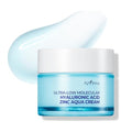IsNtree ISTREE Zinc Aqua Cream 30ml, 1.01 fl oz | Korean Skincare | Ultra-Low Molecular Hyaluronic Acid | Pore Refining & Oil Control | Cooling & Hydrating Gel Cream