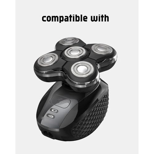 Remington Head Shaver Replacement Blade Compatible with Remington Balder Pro, 3PCS Balder Pro Replacement Head, 3 Cleaning Brush