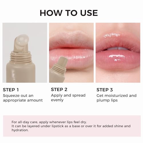 4PCS Summer Butter Lip Balm, Hydrating & Moisturizing & Non-Greasy Long-lasting Nourishing Glossy Sheer Tinted Lip Balm with Natural Oils & Fruit Extracts, Softens & Soothes Dry Lips (01#+02#+03#+04#)