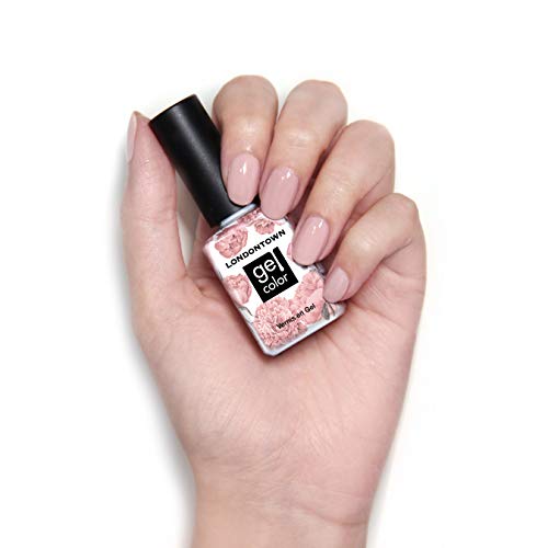 LONDONTOWN UV/LED White Gel Nail Polish - Long Lasting, Chip Resistant High Shine Color - 12ml/.40fl oz