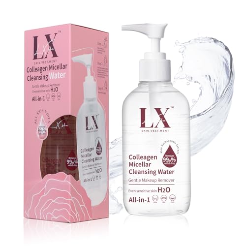 H2O Micellar Water - Makeup Remover Liquid For Eye, Lip & Face Makeup, Hydrating Facial Cleanser Non-Greasy Suitable for All Skin Types