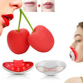 FERNIDA Cherry Lip plumper for Big Lip, 2 in 1 Lip and Eye Device Red Light Devce (White)