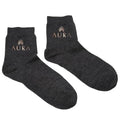 Aura¢â Luxury Grounding Socks for Feet - 25% Pure Silver Grounding Socks for Women & Men - Black