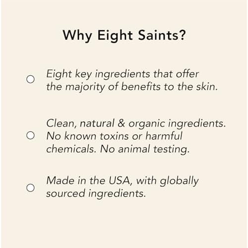 Eight Saints Quality Control Acne Face Wash, Natural & Organic, Reduce Acne and Prevent Future Breakouts, 2% Salicylic Acid, 6.7 Ounces