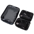 ZUCA Utility Pouch Combo Set - 1 Large & 2 Mini Utility Makeup Pouch - Durable, Spacious Cosmetic Storage Solution for Travel & Professional Use