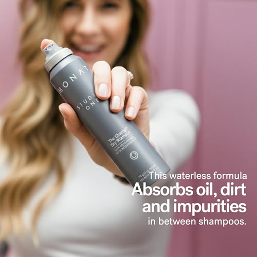 MONAT Studio One¢â The Champ¢â Conditioning Dry Shampoo Infused w/Rejuveniqe¢ç - Waterless Shampoo That Absorbs Oils, Dirt & Impurities in Between Shampoos. For All Hair Types - Net wt. 113g/4 fl oz.