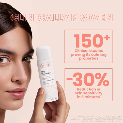 Av?ne Thermal Spring Water, Soothing Calming Facial Mist Spray for Sensitive Skin, Soothes, Softens + Calms Skin, Formulated with Mineral & Biological Properties