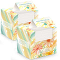 Disposable Face Towel, XL Facial Towelettes Soft Thick Absorbent, Lint-Free Biodegradable Makeup Remover Dry Wipes for Skin Care Washing Drying Nursing Camping Travel Essentials, 100 Ct