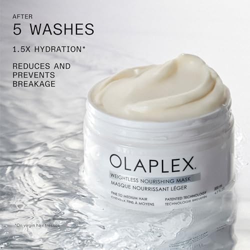 Olaplex Weightless Nourishing Mask: Cuticle Sealing Mask | Hydrate & Volumize | For Fine to Medium Hair, 200 ml / 6.7 Fl Oz