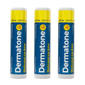 Dermatone Original Medicated Lip Balm | Soothing & Moisturizing | Cocoa Butter, Aloe, Vitamin E | Heal & Repair Dry Chapped Lips | SPF30 | 3-Pack, 0.15oz sticks