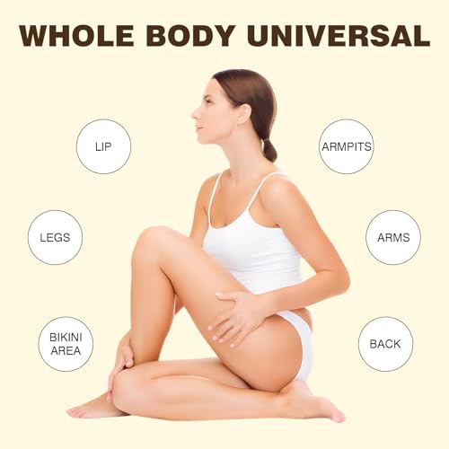 Hair Removal Cream for Women, Sensitive Depilatory Creams for Bikini, Private Areas, Pubic, Body, Legs, and Underarms, Painless Flawless Depilatory Cream