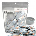 100PCS Natural Pure Cotton Dry Compressed Facial Mask Sheet, DIY Facial Skin Care Great for Home and Travel, Disposable Mask Paper, Individually Packaged Like Candy