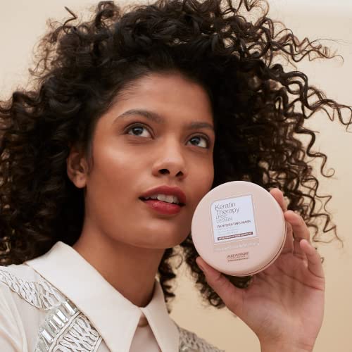 Alfaparf Milano Semi Di Lino Curl Defining Cream - Hair Styling Curl Activator - Replenishes Hair Hydration with Flaxseed Oil & Vitamin E - Lightweight, Vegan Hair Care (4.23 oz)