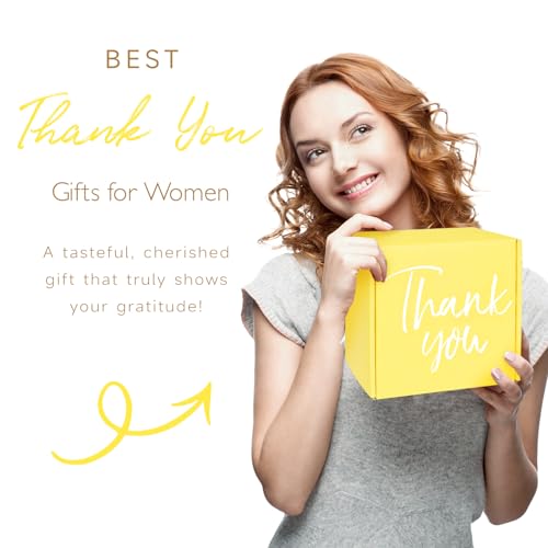 Thank You Gifts for Women, Employee Appreciation Gifts teacher Appreciation Box Unique Gratitude Gifts Baskets for Coworkers Hostess Secretary Nurse Volunteer Mom Clients Staff Boss Lady