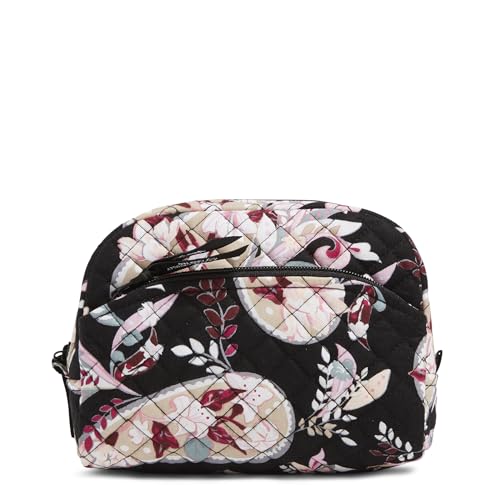 Vera Bradley Women's Cotton Medium Cosmetic Makeup Organizer Bag