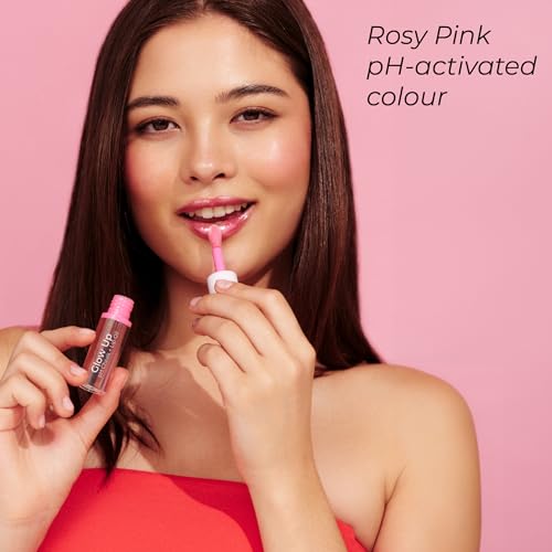 MCoBeauty - Glow Up pH Cheek & Lip Oil - 2-in-1 for Dewy Glow on Lips and Cheeks with Squalane, Jojoba Oil and Vitamin E - Rosy Pink Shade - Stocking Stuffers - 10ml