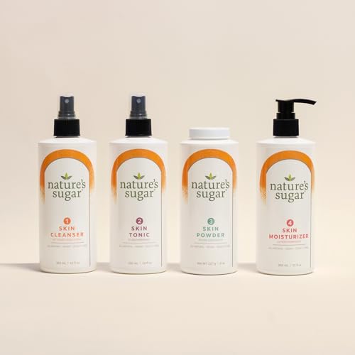 Nature¡¯s Sugar Skin Tonic ? Hydrating Pre & Post Sugar Wax Care Spray for Face & Body ? Cooling Toner Supports Smooth Sugaring, Pore Prep & Moisturizing Skin Wellness for Women & Men ? 355 ml