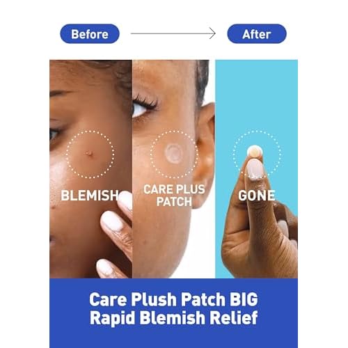 OLIVE YOUNG Care Plus Spot Patch | Hydrocolloid Acne Korean Spot Patch to Cover Zits, Pimples and Blemishes, for Troubled Skin and Face (510 count (Pack of 5))