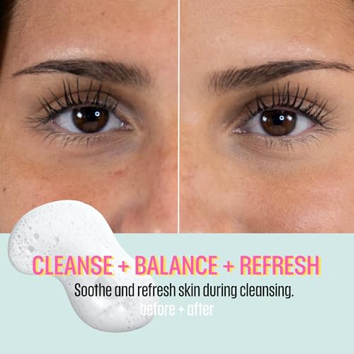 SurFACE Face Wash with Kale, Carrot and Lemon Proteins, Green Tea, Chamomile, Aloe and Cucumber ? Gentle Daily Antioxidant Cleanser for Hydrated, Balanced Skin ? Kale Yeah! - 6 oz