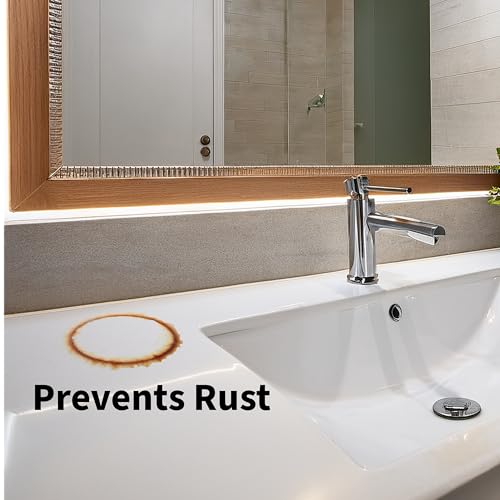 Universal Rust Prevention Coaster for Shaving Cream Cans ? Fits 1.4"?2.7" ? Stop Rust Rings on Shower Shelves, Tile, Granite, and Sink Surfaces