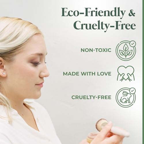 Dr. Lily Ros- All-Natural Blush, Bronzer & Shimmer ? Plant Based No Harsh Chemicals, No Parabens or Synthetic Fragrances 100% Natural Formula Safe for Sensitive Skin (Evening Beige)