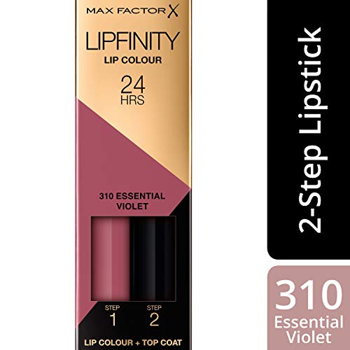 Lipfinity Lipstick by Max Factor Essential Violet 310