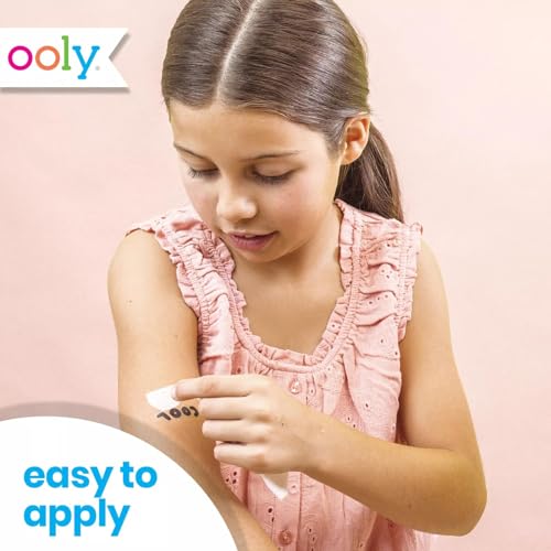 Ooly 50 Glitter Temporary Tattoos For Kids, Safe & Non-Toxic Temporary Tattoo, Party Favors Gifts for Kids, Great Goodie Bag Stuffers & Fun Birthday Decorations - Fun Friends