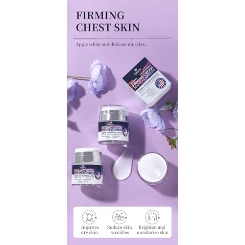Firming Cream for Neck, Chest Wrinkle Moisturizer for Face, Neck, Decollete Women & Men 1.7 Fl Oz