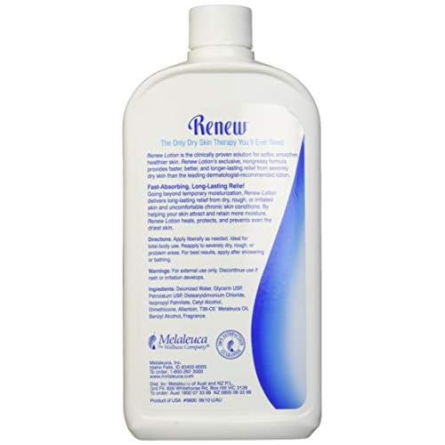 Melaleuca Renew Intensive Skin Therapy Lotion 20 Ounce includes Bottle Pump