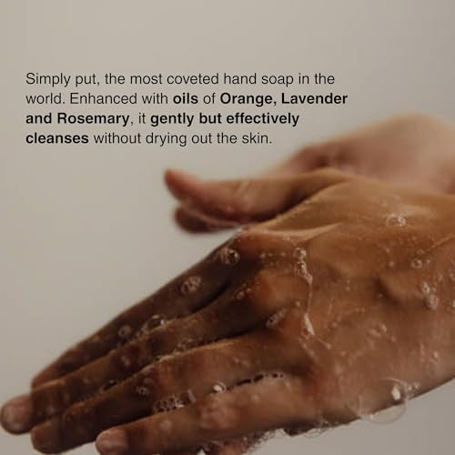Aesop Resurrection Nourishing Hand Wash | Gentle Cleanser with Mandarin & Rosemary to Replenish & Hydrate Skin | 500mL / 16.9oz