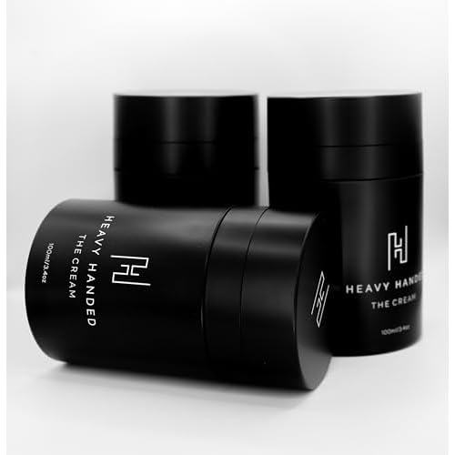 Heavy Handed The Cream ? Hand Recovery Cream for Cracked, Dry, Overworked Hands, Fast-Absorbing, Non-Greasy, 3.4 oz