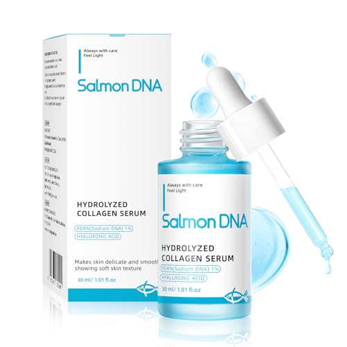 PDRN Serum with Salmon DNA & Hyaluronic Acid, Firming, Smooth Texture, Anti-aging Skincare Face Serum, 30ml / 1.01 fl.oz.