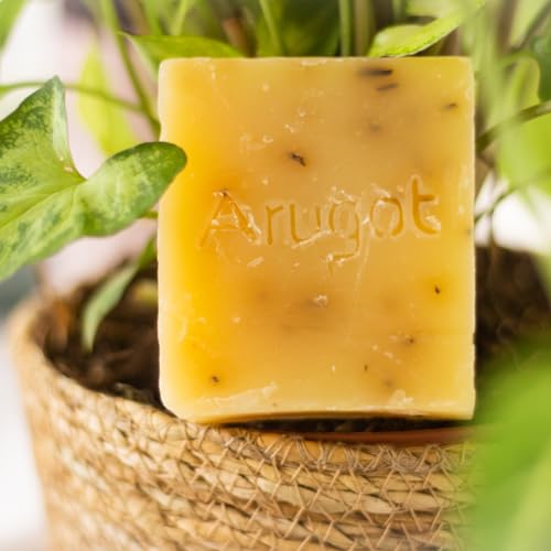 Organic Fresh And Happy Bar Soap, Made In Israel Premium All Natural Climate Friendly - Bath & Body Wash, Cleans & Hydrates Skin - Moisturizing Facial Cleanser