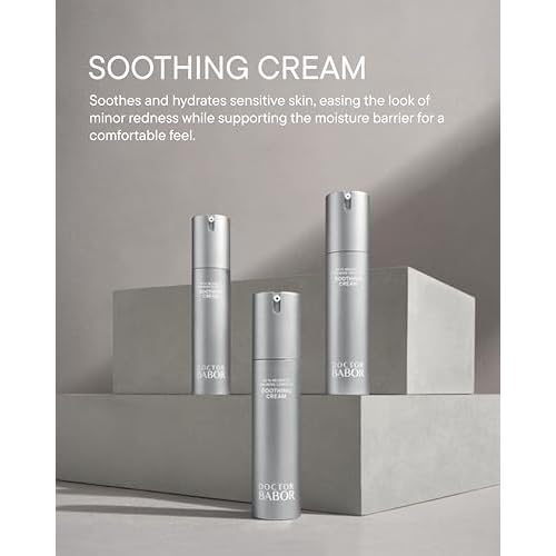 BABOR DOCTOR Soothing Cream ? Calming Face Moisturizer for Sensitive Skin, Hydrating & Redness-Relief Facial Cream